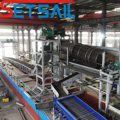 37kw-200kw Digging Main Motor Power Diamond Dredger met goudmijnprocesapparatuur