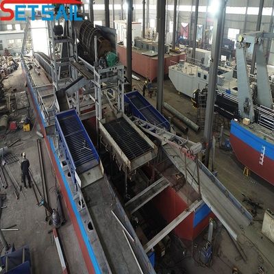 60m3-300m3 Capaciteit Volle keten emmer Diamant bagger voor meer aangepast ontwerp