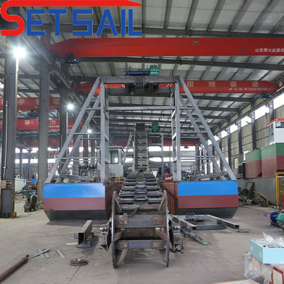 Bucket Chain Lake Mining Dredger Dredging Diepte 2-30m Snelle en betaalbare verzending