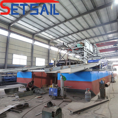 Bucket Chain Lake Mining Dredger Dredging Diepte 2-30m Snelle en betaalbare verzending