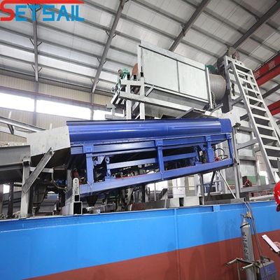Ontwerp Bucket Chain Gold and Diamond Dredger met 4kw*3-15kw*3 migratieapparaat