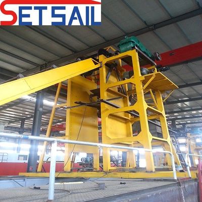 37kw-200kw Graven van de hoofdmotor Power Chain Bucket River Mining Dredger voor Lake Diamond