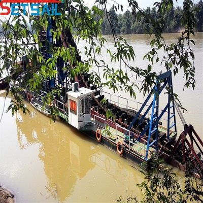 200m3/uur Bucket Chain Gold Dredger te koop in Indonesië Milieuvriendelijk