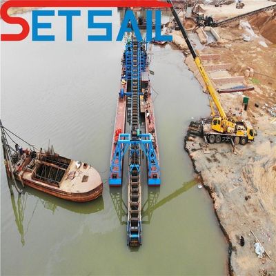 Op maat Bucket Chain River Mining Gold Diamond Machine voor tin Op maat