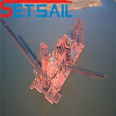 Kettingemper met emmer voor rivierzand en goud Dredging Diepte 8m-28m Hoge capaciteit