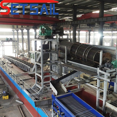 380V Corrosieweerstand Design Keten Bucket Excavating Mining Dredger voor River Gold