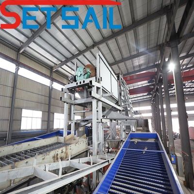 Kettingemmer-gouddredger met jiggmachine Totaal brandstofverbruik 14L-39L