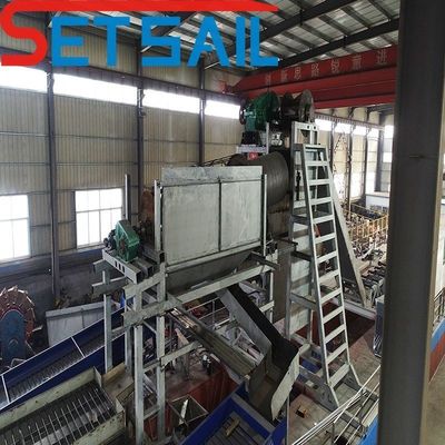 Kettingemmer-gouddredger met jiggmachine Totaal brandstofverbruik 14L-39L