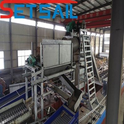 Kettingemmer-gouddredger met jiggmachine Totaal brandstofverbruik 14L-39L