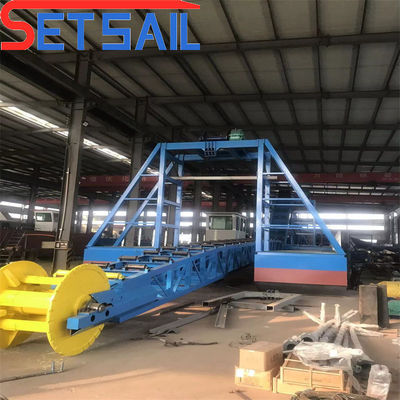 Transportweg Zeevrachtketen Bucket River Sand Gold Dredger voor diamantmachines