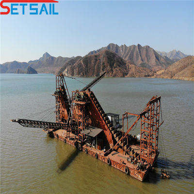 Generator Sets Chain Bucket Sand Diamond Dredger voor goud en aanvankelijke betalingsopties