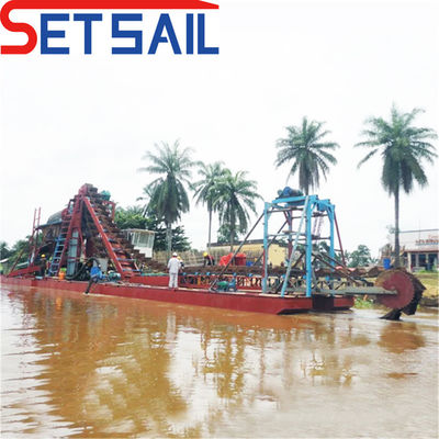 River Gold and Diamond Mining Machinery met centrifuge 172PCS-200PCS keten hoeveelheid