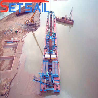 128-176PCS Chian Quantity Chain Bucket River Sand Gold Ship met Breekmachines