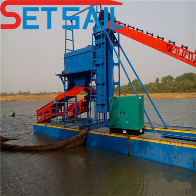 River Chain Bucket Goud- en diamantmijnmachines voor MM-16 CTN Slot Type