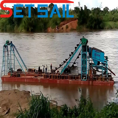 River Chain Bucket Goud- en diamantmijnmachines voor MM-16 CTN Slot Type