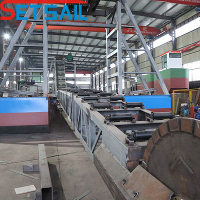 Chain Bucket Lake Diamond Machinery voor River Gold Hull Afmetingen 23m-49m en QHSS-8