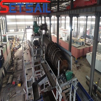 River Gold Mining Machinery met 7.5kw-50kw injectiepompvermogen en keten emmer
