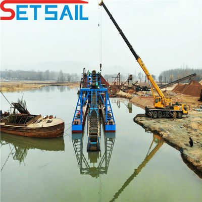 86PCS-100PCS Hoogte 1.0m-2m River Chain Bucket Gold Mining Machinery met centrifuge