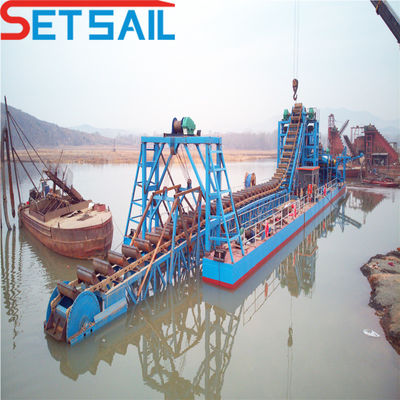 86PCS-100PCS Hoogte 1.0m-2m River Chain Bucket Gold Mining Machinery met centrifuge