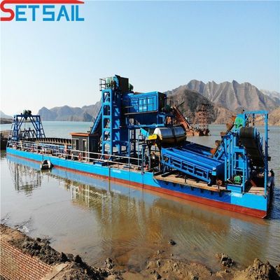 Performance Chain Bucket River Gold Dredger met 128-176 PCS Chian Hoeveelheid