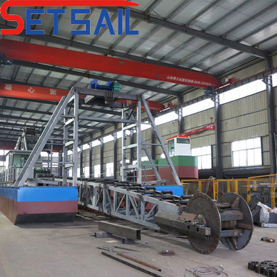 75kw-240kw hoofdmotor krachtketen emmer rivier goud baggermachines voor diamant