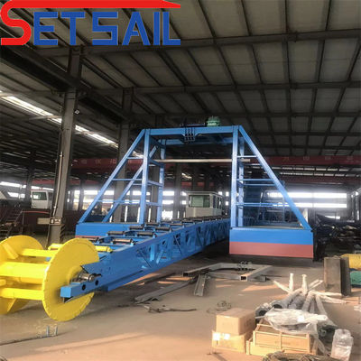 MM-31 Grote capaciteit River Chain Bucket Gold Mining Machinery met een totale lengte van 24-38m