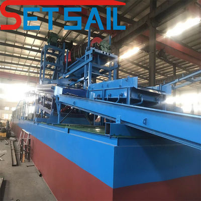 MM-31 Grote capaciteit River Chain Bucket Gold Mining Machinery met een totale lengte van 24-38m