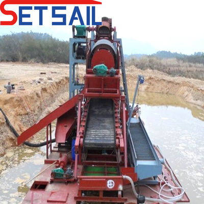 23m-49m Hull Dimension Chain Bucket River Sand and Diamond Machinery met centrifuge