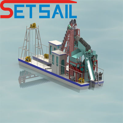 Krachtige elektrische multifunctionele keten Bucket River Gold and Diamond Mining Equipment