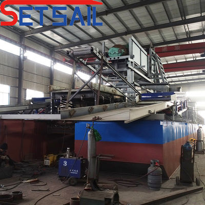 7.5kw-100kw Lifting Motor Power Cyclone Type Gold Mining Equipment voor Lake Diamond