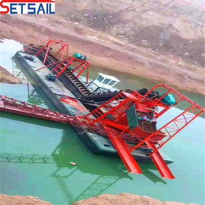 QH-Sand -5 Chain Bucket Sand Gold and Diamond Dredger voor het vervoer van zeevracht