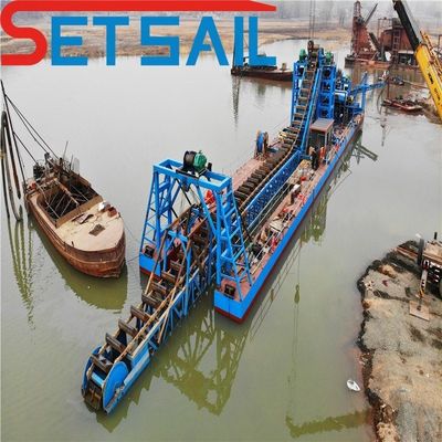 128PCS-176PCS Chian Quantity Bucket Chain River Sand Gold Dredger voor het baggeren van diamanten
