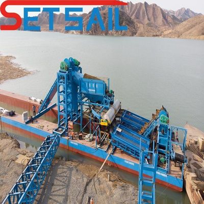128PCS-176PCS Chian Quantity Bucket Chain River Sand Gold Dredger voor het baggeren van diamanten