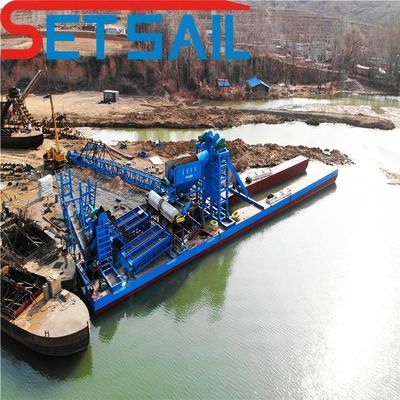 128PCS-176PCS Chian Quantity Bucket Chain River Sand Gold Dredger voor het baggeren van diamanten