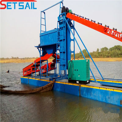 US Chain Bucket River Gold Mining Equipment voor Gold Diamant 30 dagen terugbetaling garantie