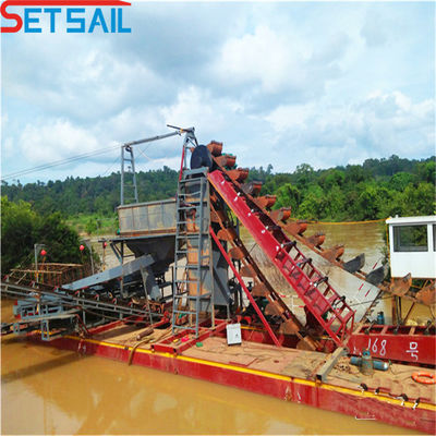 US Chain Bucket River Gold Mining Equipment voor Gold Diamant 30 dagen terugbetaling garantie