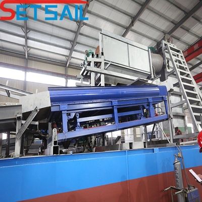 QHTSD-98 Keten Bucket Sand Gold Diamond Dredger voor riviermijnbouw Zeevracht