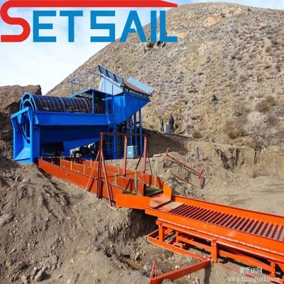 Cummis en Weichai Generator Land Gold Diamond Mining Machinery met trillingschuit