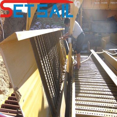 Cummis en Weichai Generator Land Gold Diamond Mining Machinery met trillingschuit