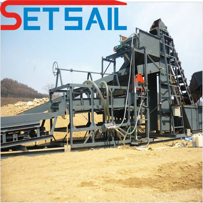 Cummis en Weichai Generator Land Gold Diamond Mining Machinery met trillingschuit