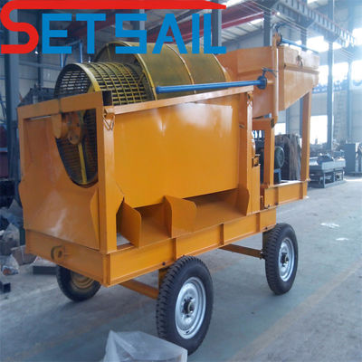 2kw-10kw Lifting Power Set Sail River Iron Sand Selecting Machinery met Gold Parachute
