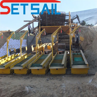 2kw-10kw Lifting Power Set Sail River Iron Sand Selecting Machinery met Gold Parachute