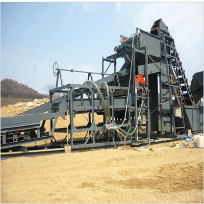 1 Set Min.Order Land Mining Gold en Diamond Machinery Equipment met agitatie chute