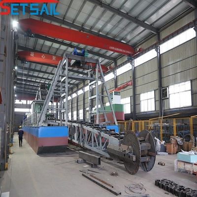 Cyclone type Hydrocyclone Bucket Chain Mining Gold Dredge voor diamantmijnbouw in River