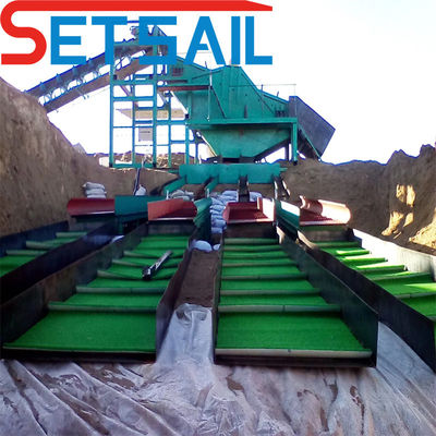 Gepersonaliseerde Land Gold and Diamond Mining Machine met max. capaciteit 1000 ton per uur