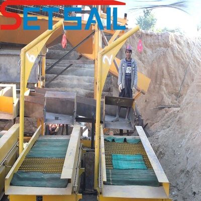 Op maat gemaakte volledig automatische landmijnmachines voor goud en diamanten tegen betaalbare prijzen
