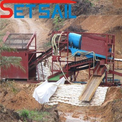 7.5kw-50kw Centrifuge Power Land Gold and Diamond Mining Machinery met Agitation Chute