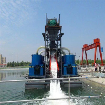 60m3-300m3 capaciteit Marine staalplaat voor goud Diamanten rivier mijnbouw machines US Currency