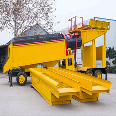 120kw-2000kw Totaal Generator Power LM-8 Trommel Land Gold and Diamond Mining Machine