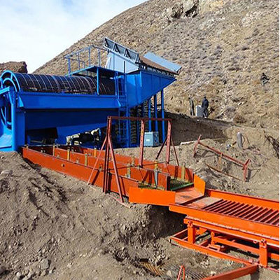 120kw-2000kw Totaal Generator Power LM-8 Trommel Land Gold and Diamond Mining Machine